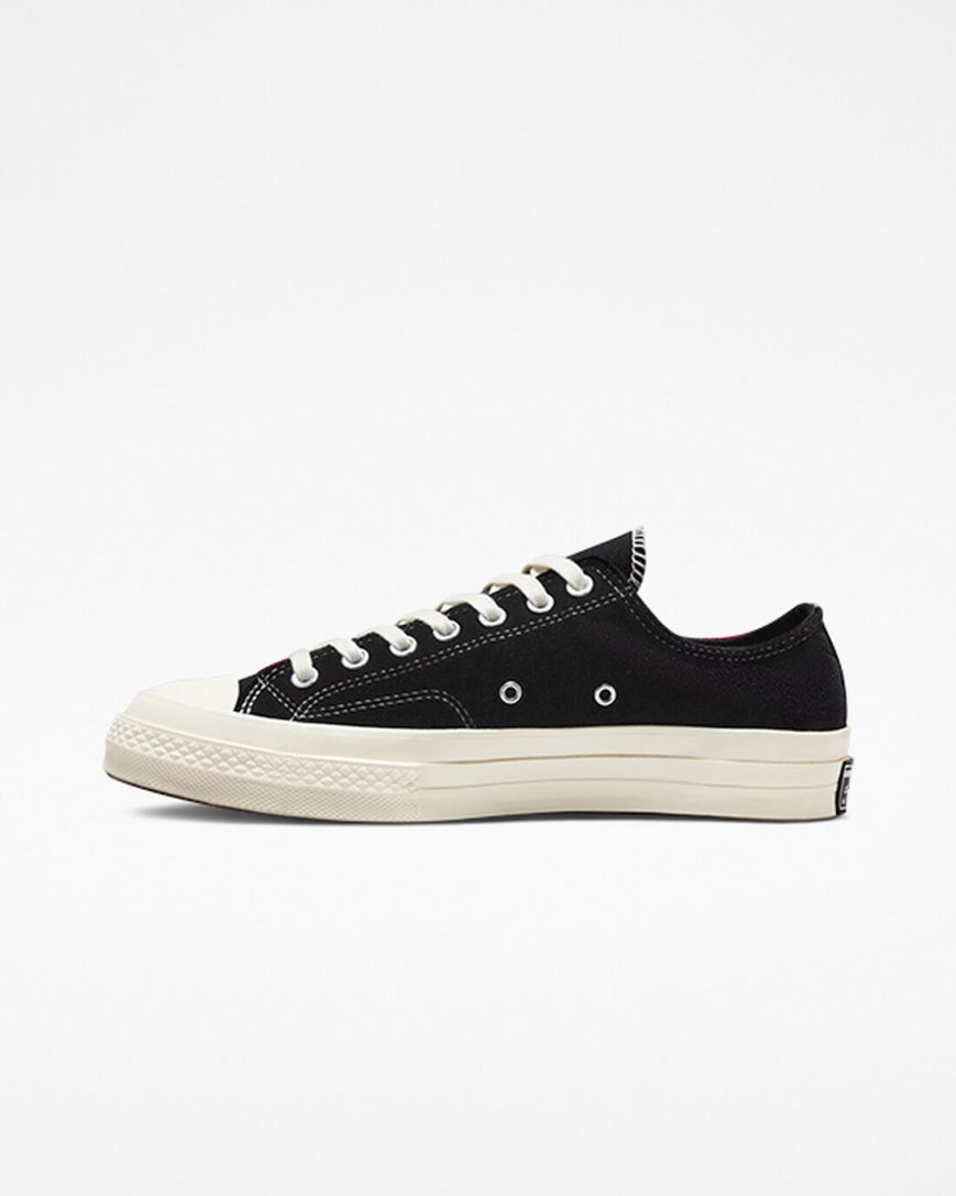 Pánské Boty Nízké Converse Chuck 70 Beyond Retro Velvet Černé Červené | CZ XLHQ83